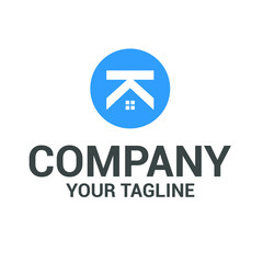 home with letter K logo