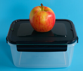 plastic lunch box