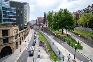 harmonisch abgestimmte alte und neue Architektur