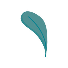 icon of leaf, colorful design