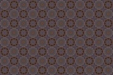 Weathered brown autumn abstract leaf backgroudn with round shape