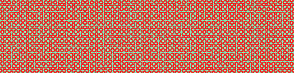 Abstract Geometric Pattern generative computational art illustration