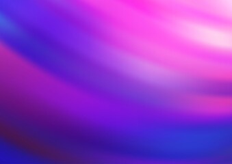 Light Pink, Blue vector blurred shine abstract template.