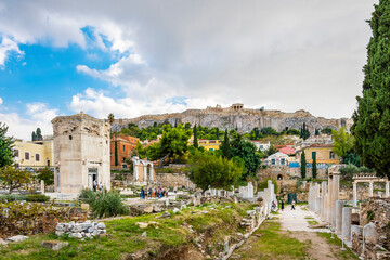 Ancient Roman Forum in Athens