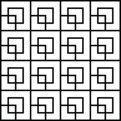 square seamless ornamental vector patterns background