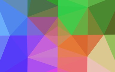 Light Multicolor, Rainbow vector low poly texture.