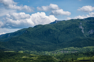 Obraz premium landscape with clouds