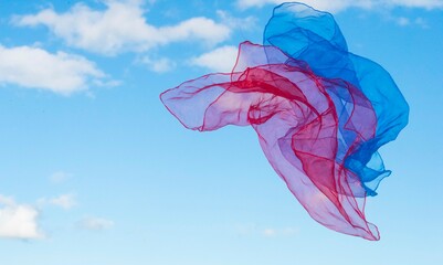 freedom and the colors blue and red in human psychology