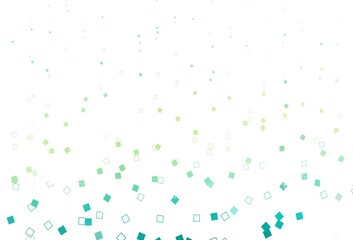 Light Green, Yellow vector texture with rectangular style.