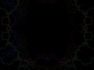 Imaginatory fractal background Image