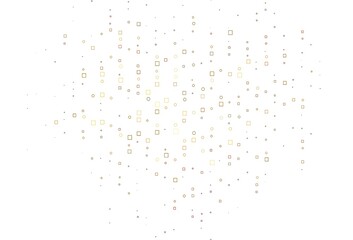 Light Orange vector background with rectangles.