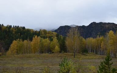 autumn in the mountains