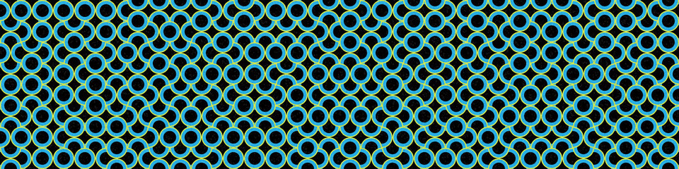 Abstract Geometric Pattern generative computational art illustration