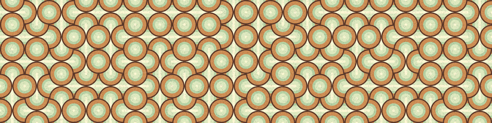 Abstract Geometric Pattern generative computational art illustration