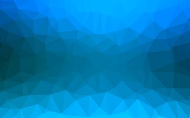 Light BLUE vector polygon abstract layout.
