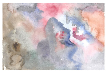 abstrack hand painting watercolor background