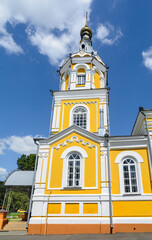 Miracle Church of St. Michael. Temple in honor of the miracle of the Archangel Michael in Khonekh. Novozybkov. Russia.