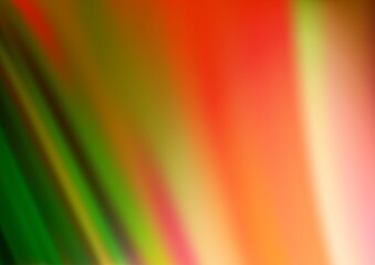 Light Green, Red vector pattern with lamp shapes.