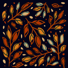 seamless nature pattern style collections 