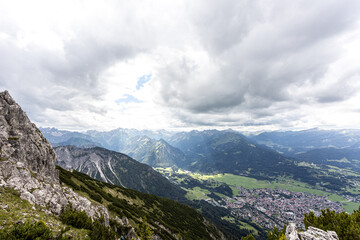 Obraz na płótnie Canvas Beautiful Mountains in Bavaria, Germany