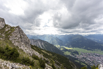 Fototapeta na wymiar Beautiful Mountains in Bavaria, Germany