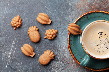 Homemade healthy vegetarian sweets