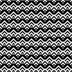 Seamless pattern. Textile print. Curves, squares backdrop. Chevrons, checks ornament. Angle brackets, diamonds background. Ethnic mosaic. Figures, tiles abstract. Folk wallpaper. Tribal motif. Vector