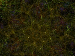 Imaginatory fractal background Image