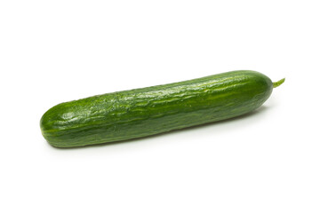 Cucumber isolated on white background.