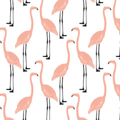 Obraz premium Vector hand drawn minimalistic illustration of girl. Creative artwork. Template for card, poster, banner, print for t-shirt, pin, badge, patch.