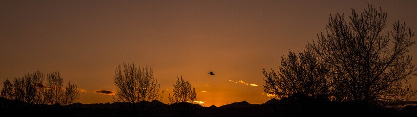 Fiery CO Sunset