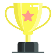 cup flat icon, school and education icon	