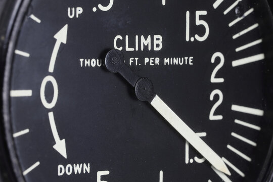 analogue vertical speed indicator of an aircraft