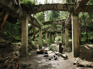 Sauersack - Former tin mine and prisoner of war camp