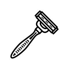 razor icon vector illustration design