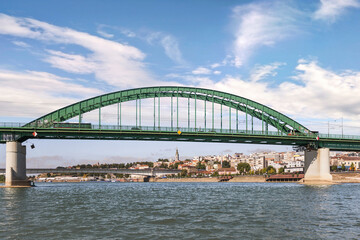 Fototapeta na wymiar Old Sava Bridge - Belgrade - Serbia