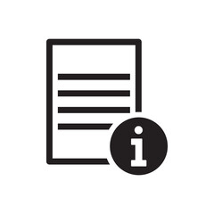 information file icon