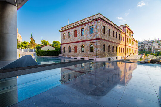 The Acropolis Museum exterior view in Athens