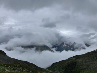 Berlin high path, Zillertal Alps in Tyrol, Austria