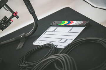 Cable equipment video clapper