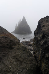 Vik Reynisfjara black sand beach in Iceland