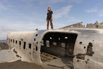 Sólheimasandur plane destroyed plane crash in Iceland