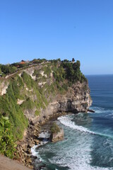 The cliff at Uluwatu, Indonesia