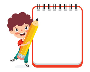 Blank Note Papers For Children Education