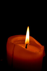 candle in the dark