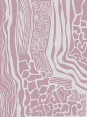 Poster moderno sfondo banner colori pastelli rosa bianco elementi grafici 