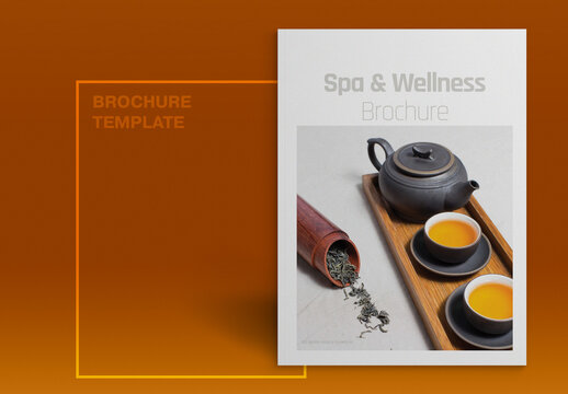 Wellness and Spa Center Brochure Layout