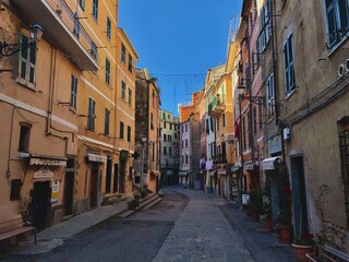 Fototapeta na wymiar Pandemic Cinque Terre