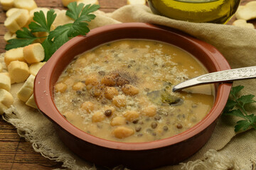 Zuppa di legumi ft0212_0240 콩과 식물 수프 Baljväxtsoppa