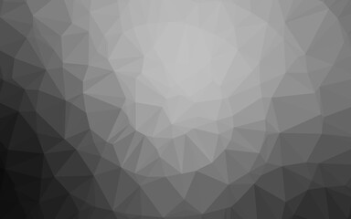 Obraz premium Light Silver, Gray vector abstract mosaic background.